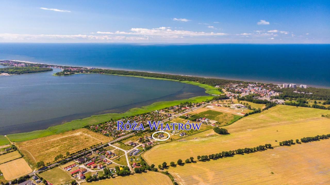 Willa Roza Wiatrow Dziwnówek Exteriér fotografie